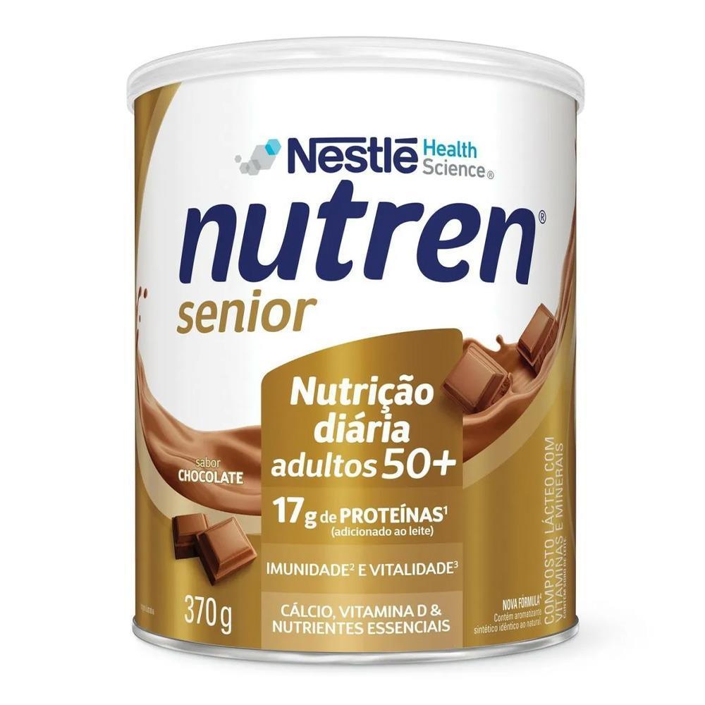 Nutren Sênior Chocolate Com 370G em Oferta na Shopee