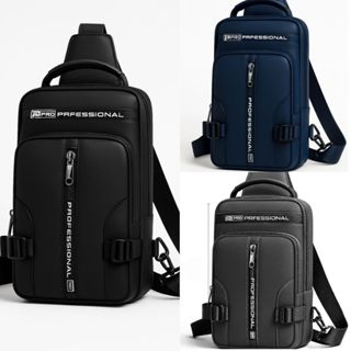 Pochete Transversal Peitoral Mochila 5 Zíper Alta Capacidade Impermeável Premium Motoboy em Oferta na Shopee