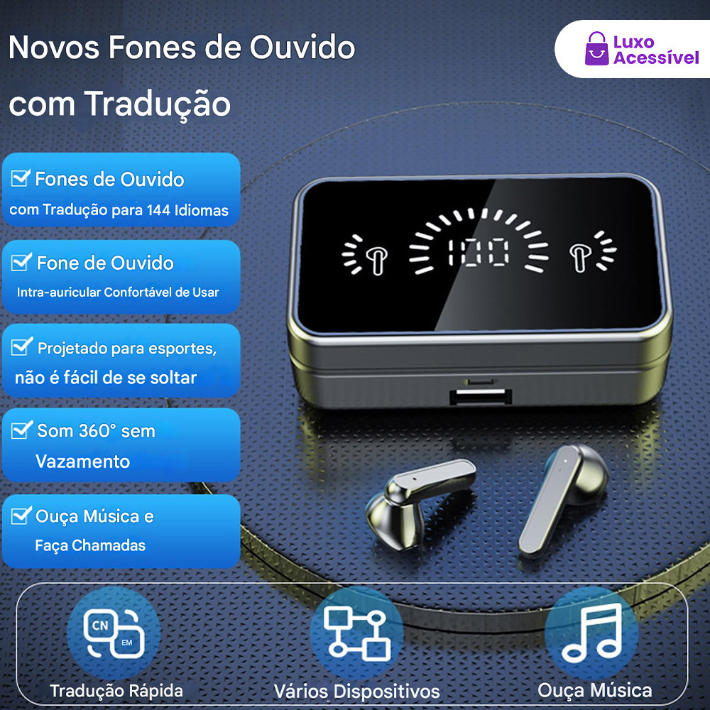 S20 Fones de Ouvido Bluetooth 5.2 Esportivos à Prova D'água IPX5 com Estojo de Carga e Microfone Integrado em Oferta na Shopee