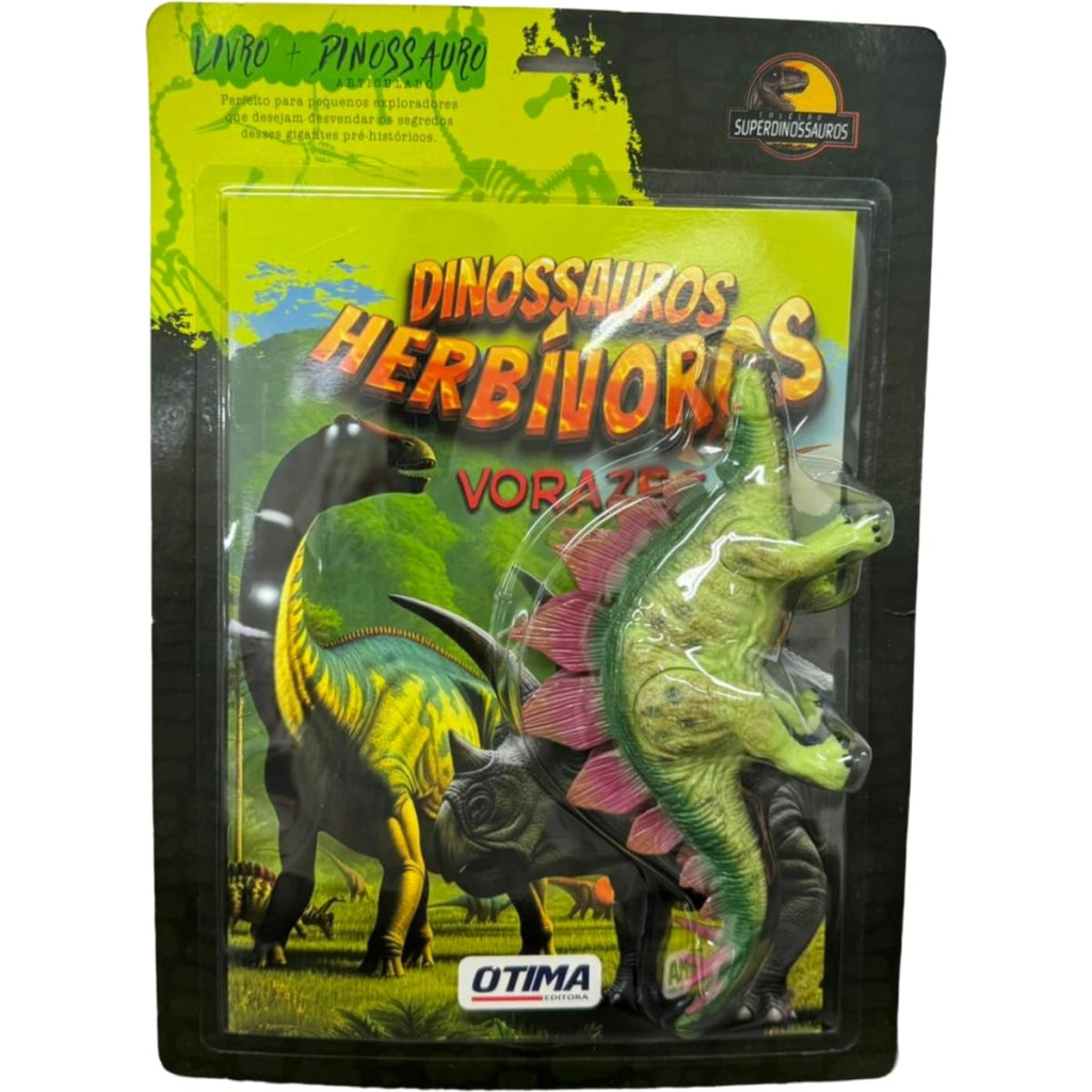 livro + dinossauro - dinossauros herbívoros vorazes autor otima editora