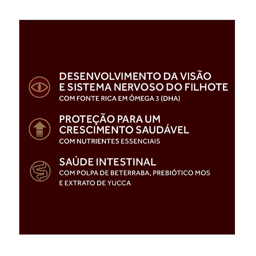 Detalhes do Kit 3un Ração Granplus Menu Para Cães Filhotes De Porte Mini Sabor Frango e Arroz 1kg