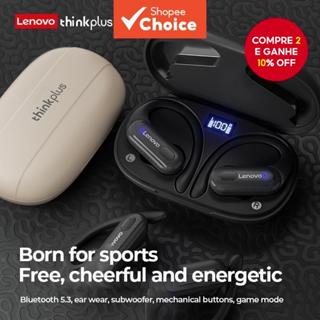Novo Fone de Ouvido Lenovo XT60 Bluetooth 5.3 True Wireless para Esportes, Toque TWS com Microfone, Redução de Ruído, em Oferta na Shopee