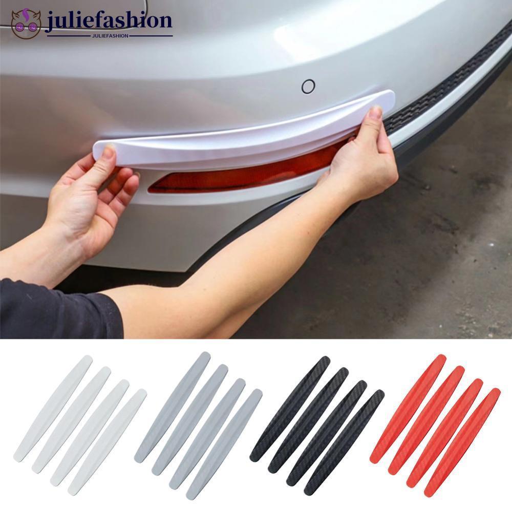 JULIEFASHION 4 Unidades De Tiras Anticolisão Para Pára-Choques De Carro , De Fita Protetora Automotiva , Proteção De Por