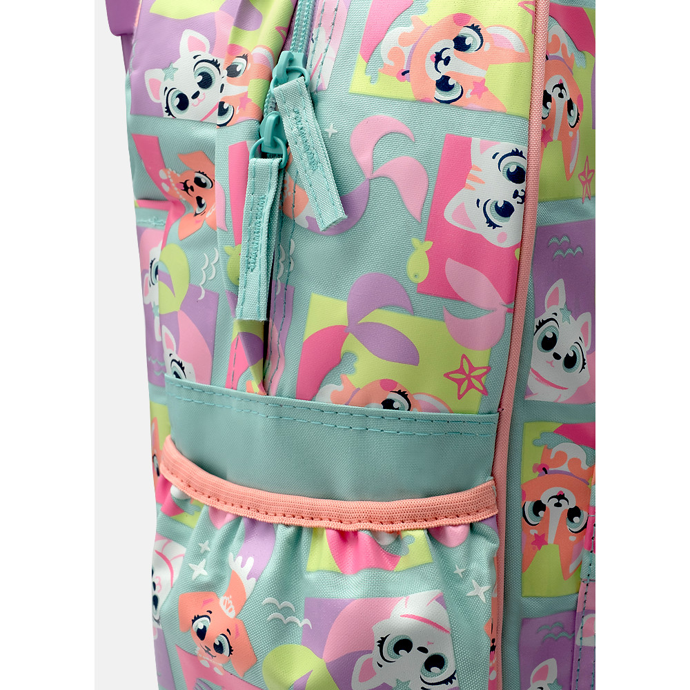 Detalhes do Mochila com Rodinha Média Pet Sereia - Puket