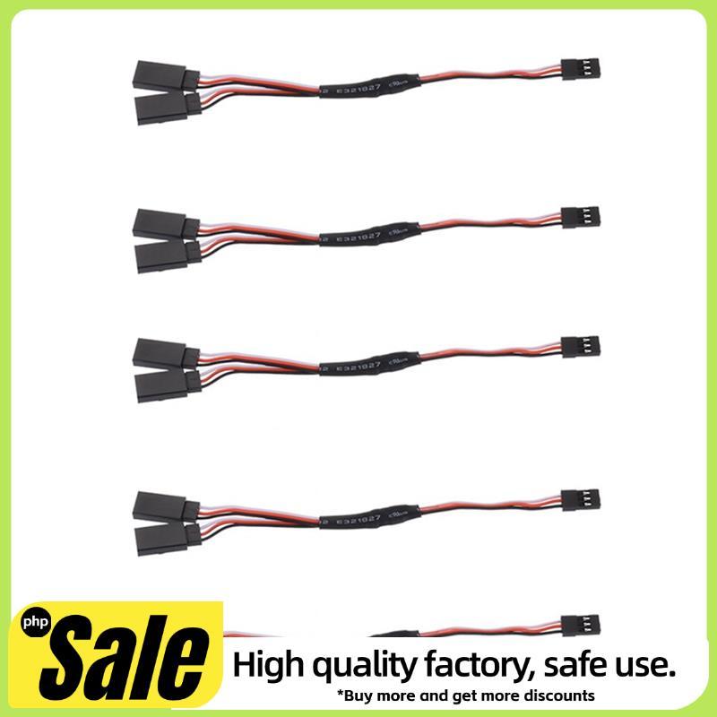 5 Pçs/Lote RC Servo Y Cabo De Extensão Fio De Chumbo Para JR Futaba Avião Helicóptero Carro DIY , 15Cm