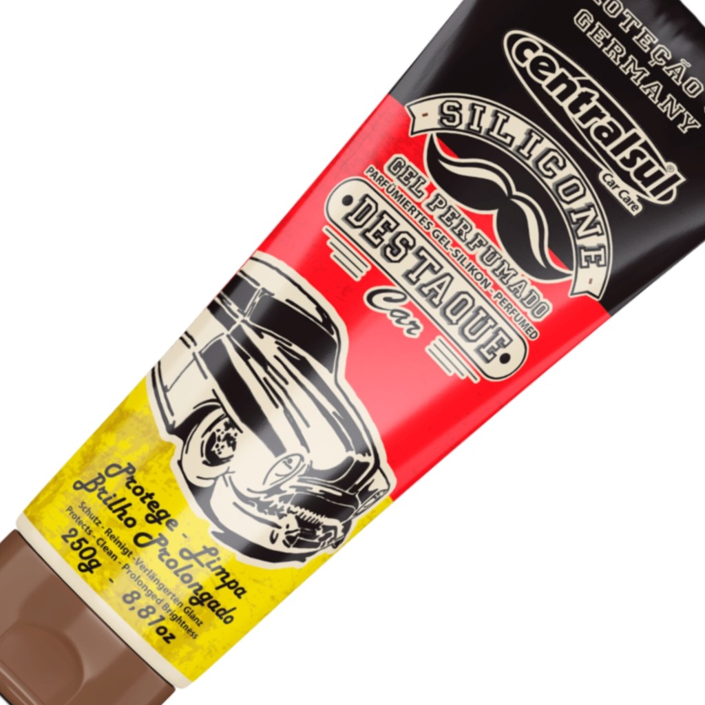 BISNAGA DE SILICONE GEL GERMANY CENTRALSUL 250G