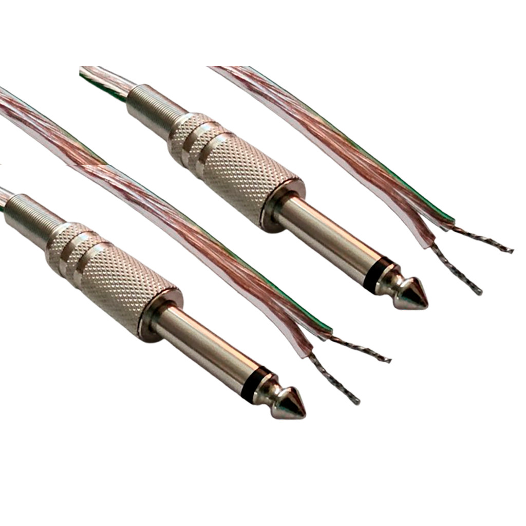 Fio Caixa Som 2x1,00mm P10 X Descascado P/ Borne Pressão 2M (PAR) em Oferta na Shopee