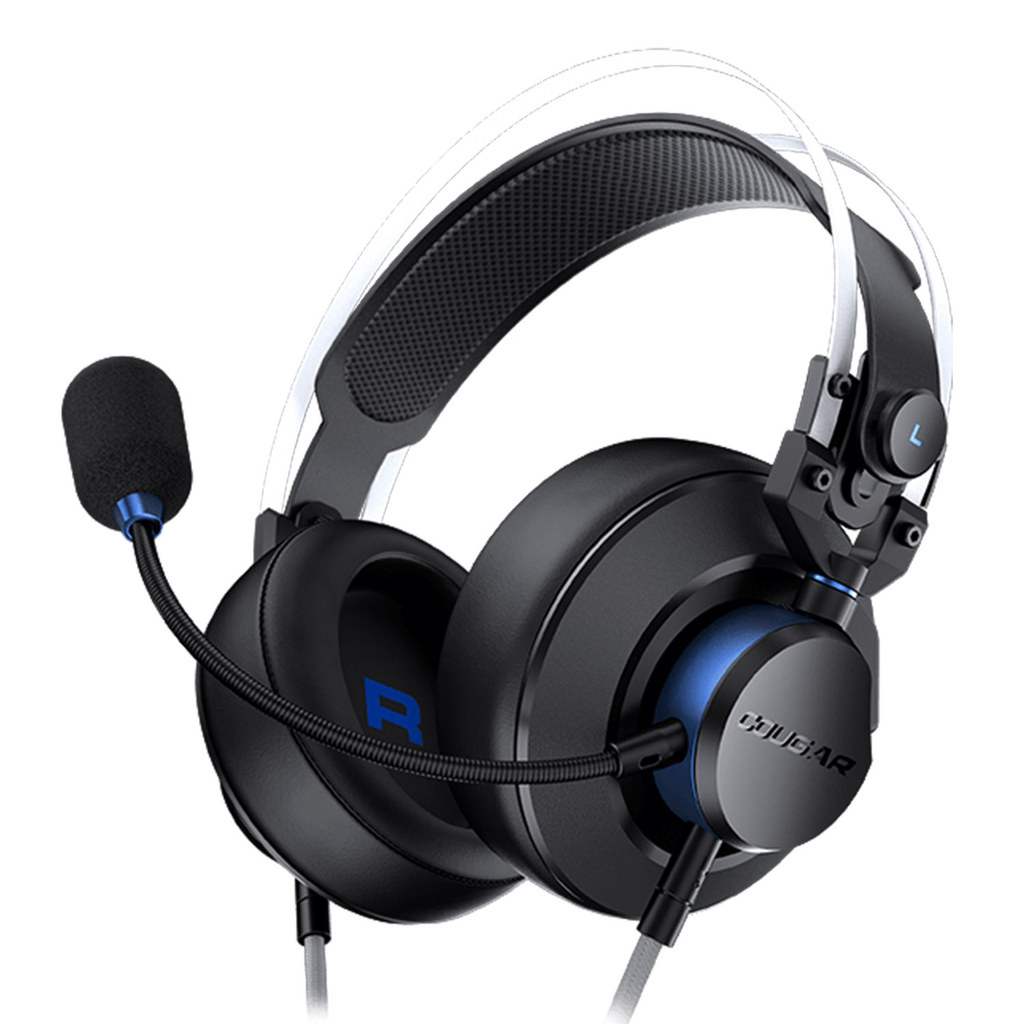 Imagem Headset Gamer Cougar VM410 PS, Drivers 53mm, Mobile, PC, Notebook, Console - 3H550P53S.0001