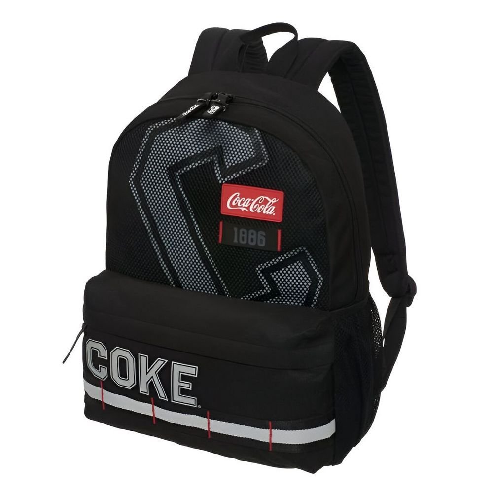 Mochila De Costas Coca Cola Grad Gear Preta Pacific em Oferta na Shopee