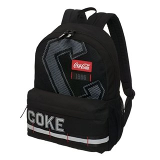 Mochila De Costas Coca Cola Grad Gear Preta Pacific em Oferta na Shopee