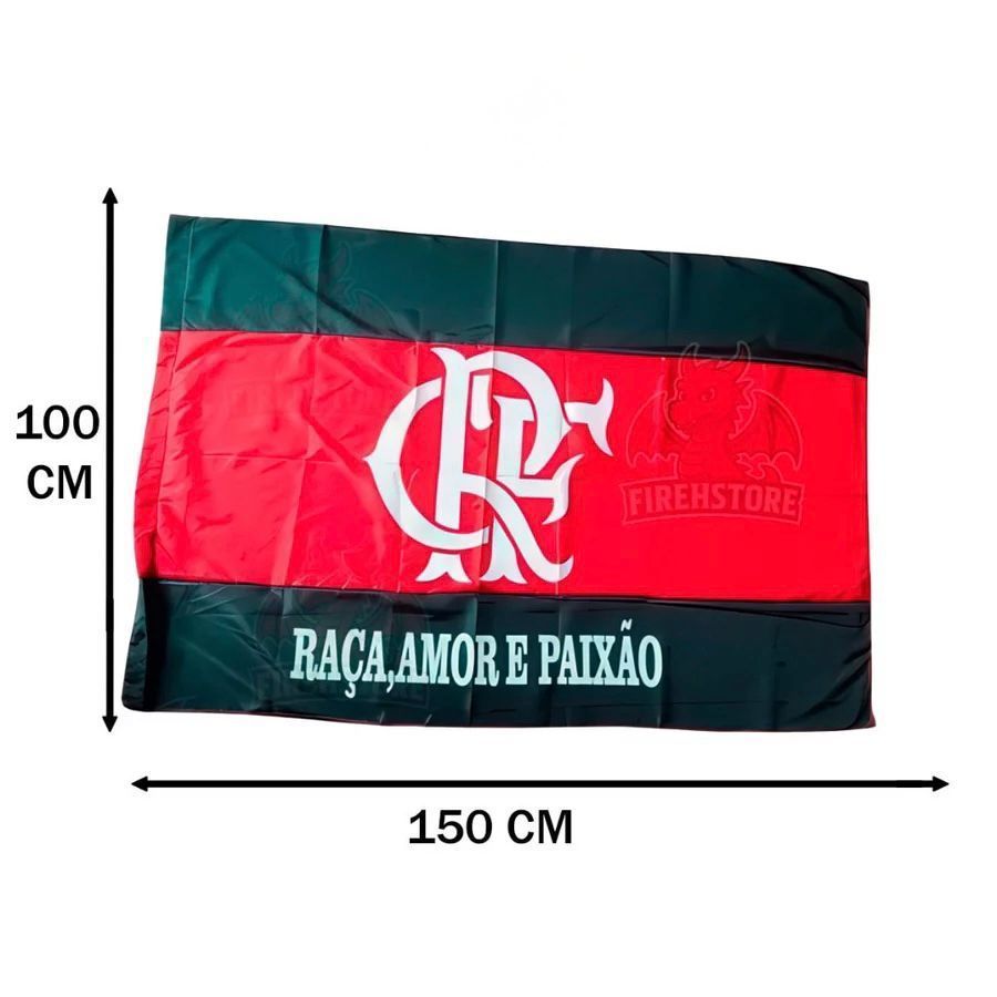 Bandeira de Time de Futebol: 150x100cm - 100% Poliester em Oferta na Shopee