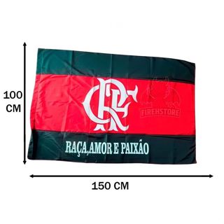 Bandeira de Time de Futebol: 150x100cm - 100% Poliester em Oferta na Shopee