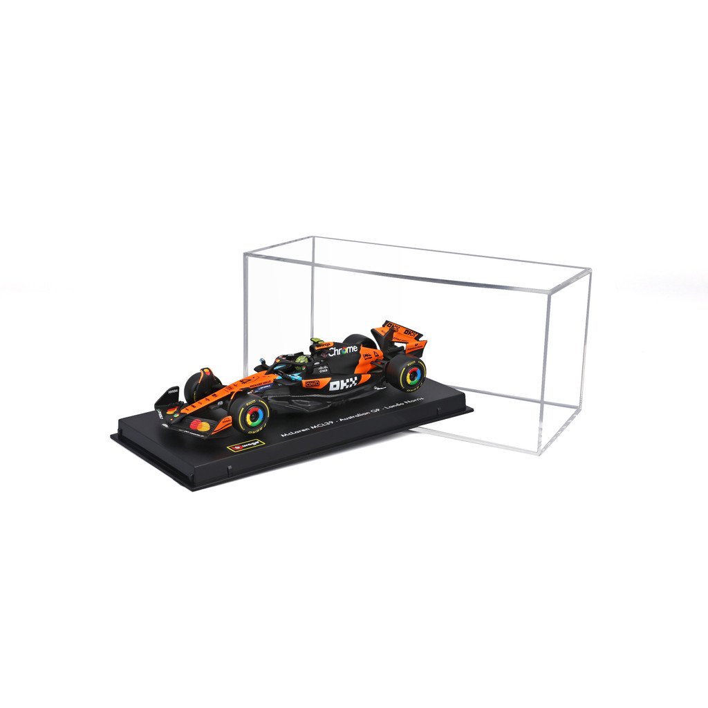 Miniatura McLaren MCL39 1:43 com Capacete Lando Norris