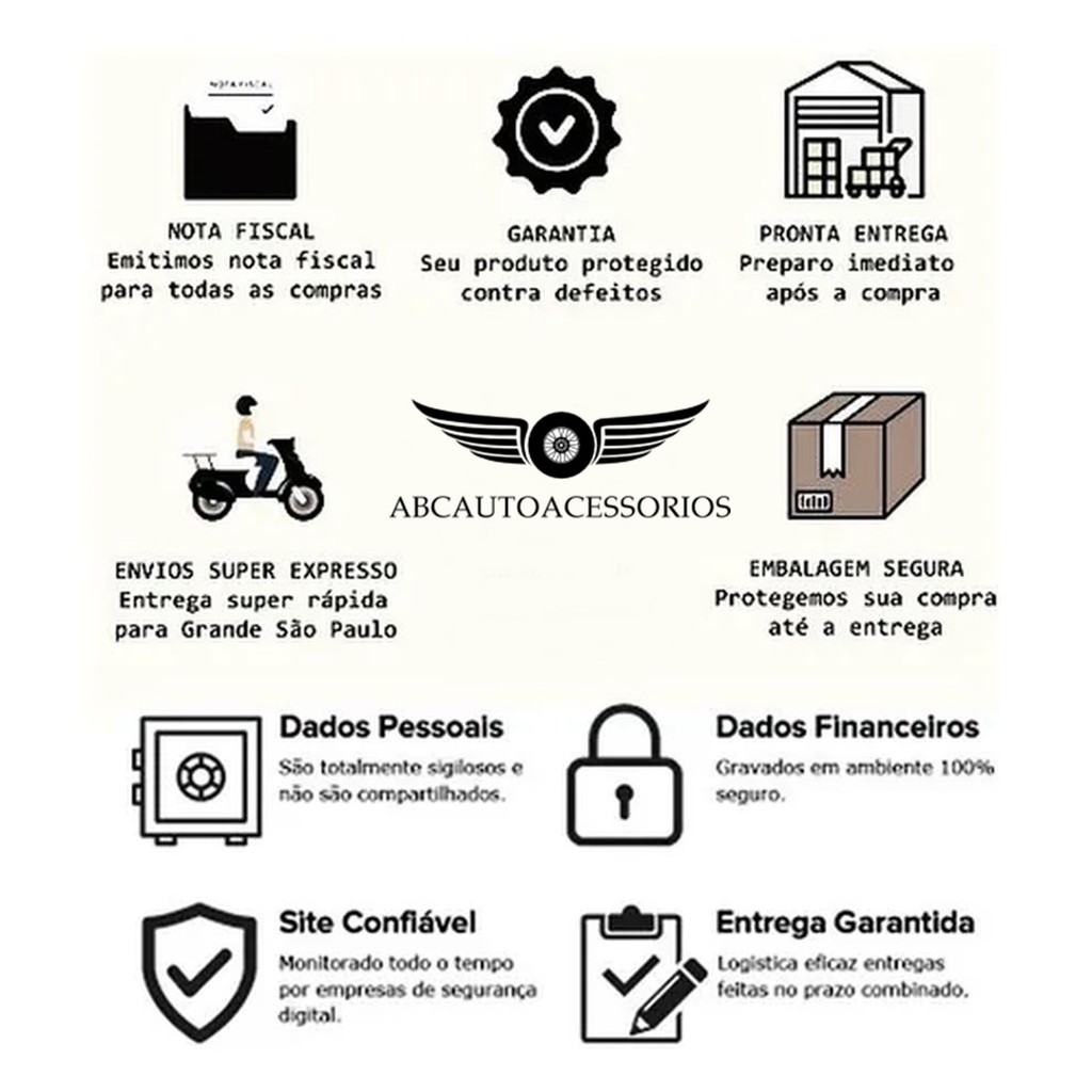 Grade Frontal FIORINO 2007 Até 2013 PRETA Sem Emblema — imagem 2 de 2