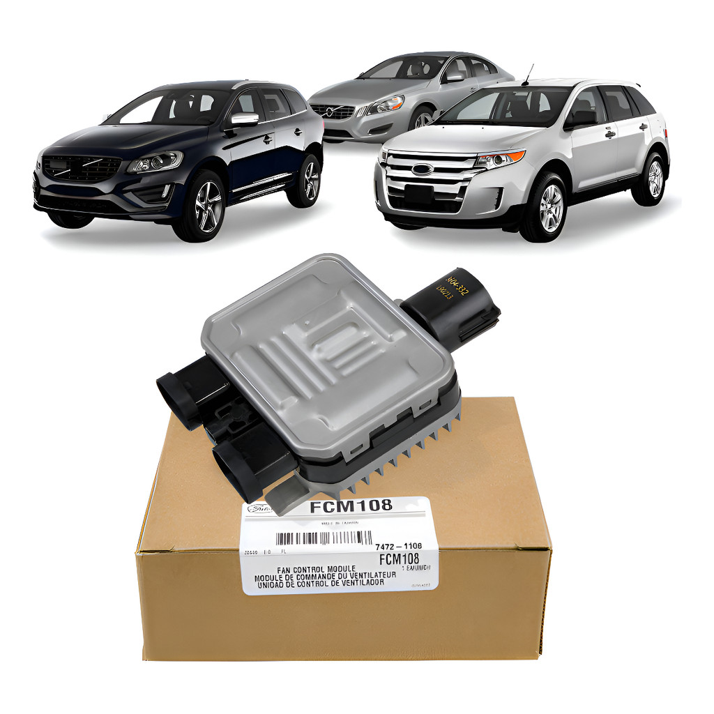 Módulo Ventoinha Compatível Com Range Rover, Evoque, S60