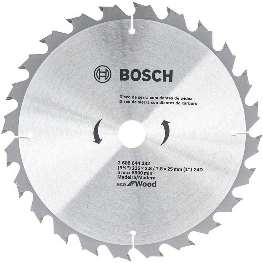 Disco de Serra Circular de Widea 235 x 25 MM 24 Dentes BOSCH