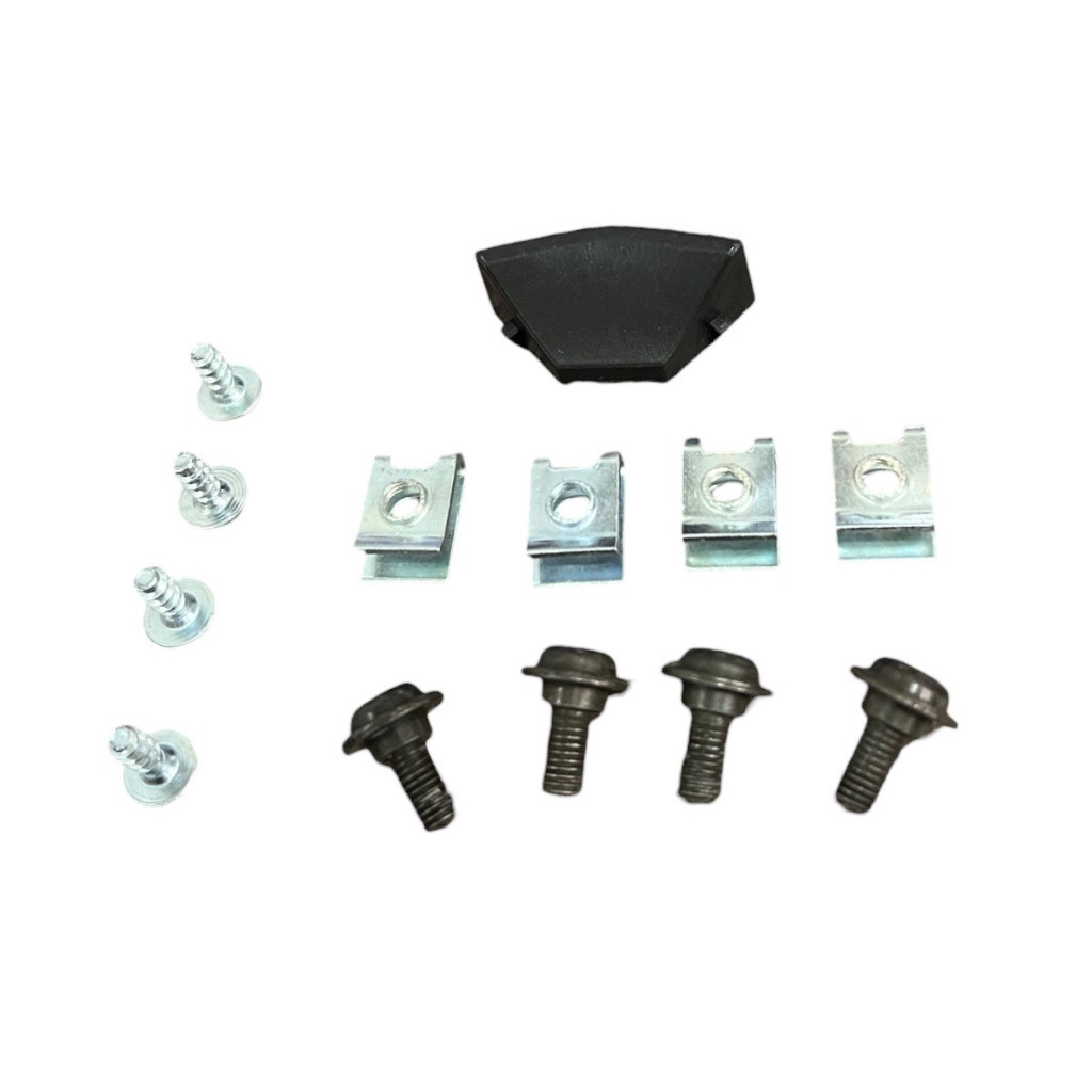 Kit parafusos borracha presilhas carenagem farol titan 160 fan 160 2022 em diante