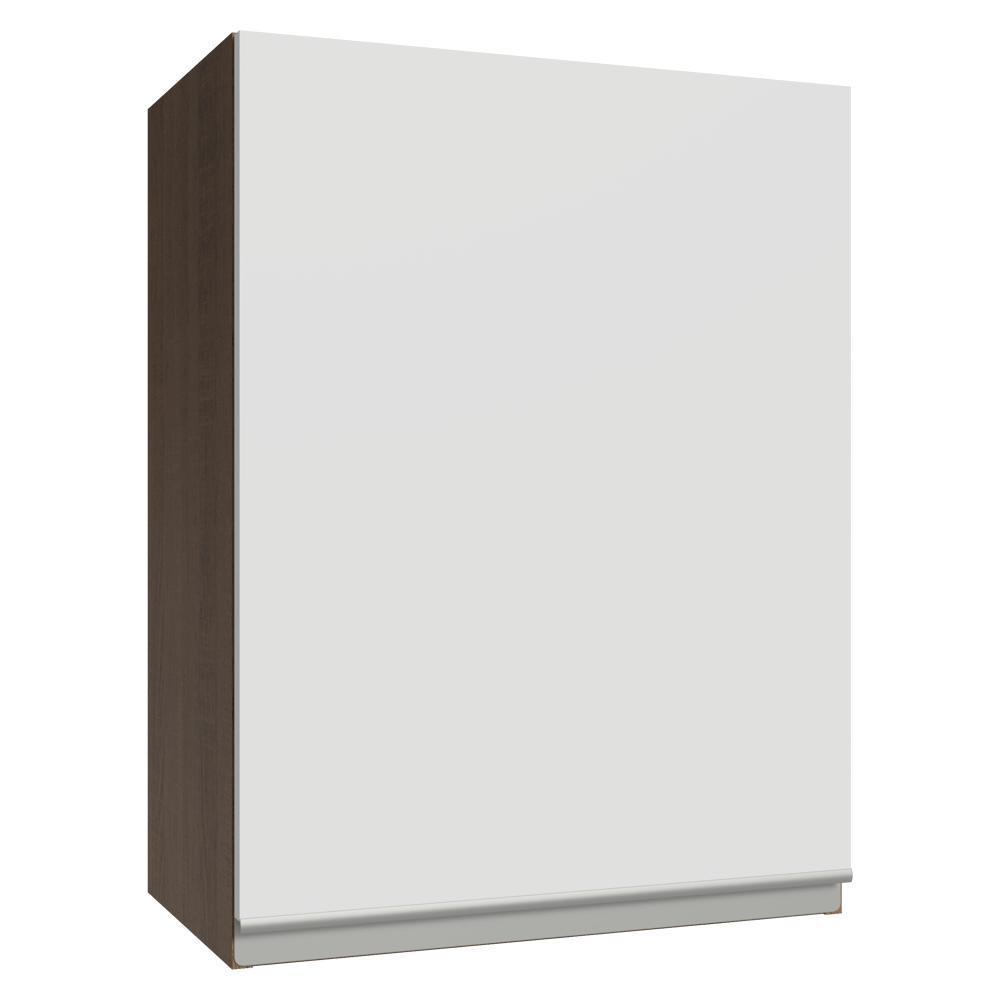 Armário Aéreo 50cm 1 Porta Rustic/Branco Glamy Madesa