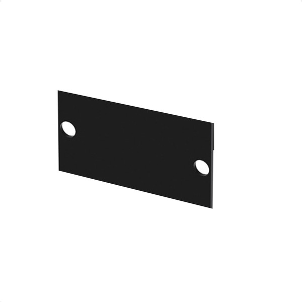 Kit Acessórios Taschibra Para Perfil Sobrepor 5X2cm Zenith 50 Preto