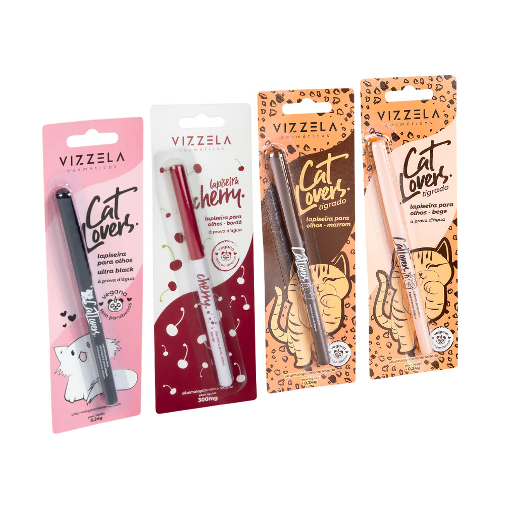 Lapiseira Para Olhos Alta Pigmentação e Longa Duração - Vizzela em Oferta na Shopee