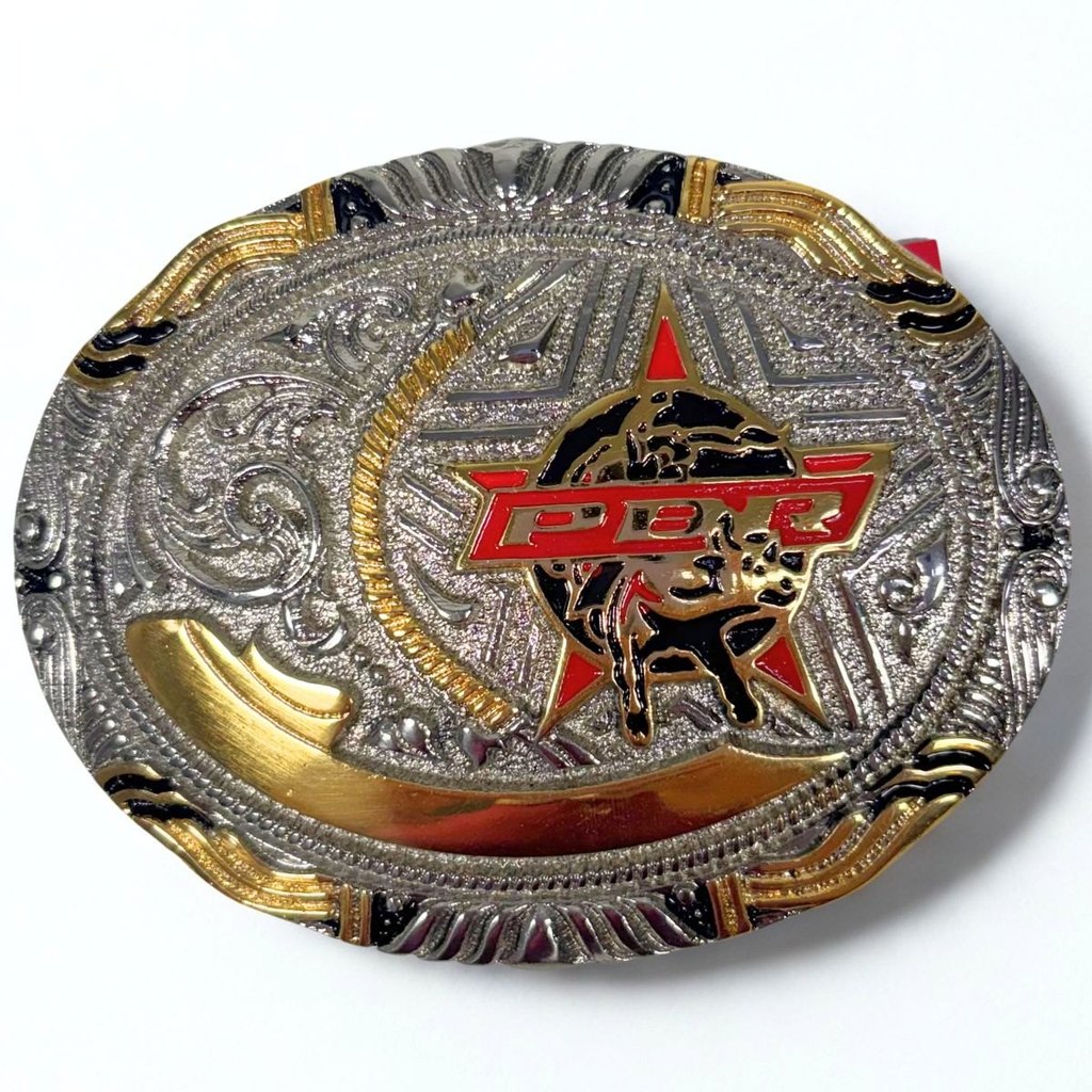 Fivela PBR Bull Rider Country Rodeio Montaria Touro Profissional