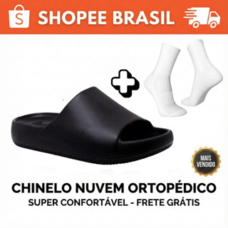 Chinelo Masculino Slide Nuvem Naik em Oferta na Shopee