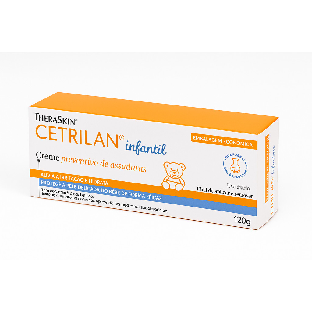THERASKIN CETRILAN INFANTIL CREME PREVENTIVO PARA ASSADURAS 120G