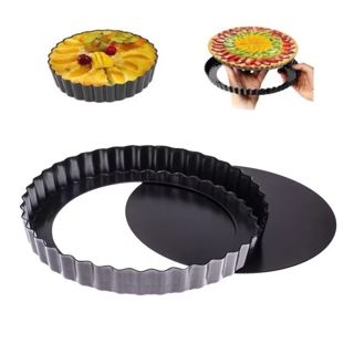 Forma de Bolo Torta Crespa Antiaderente Fundo Removível 24 cm em Oferta na Shopee