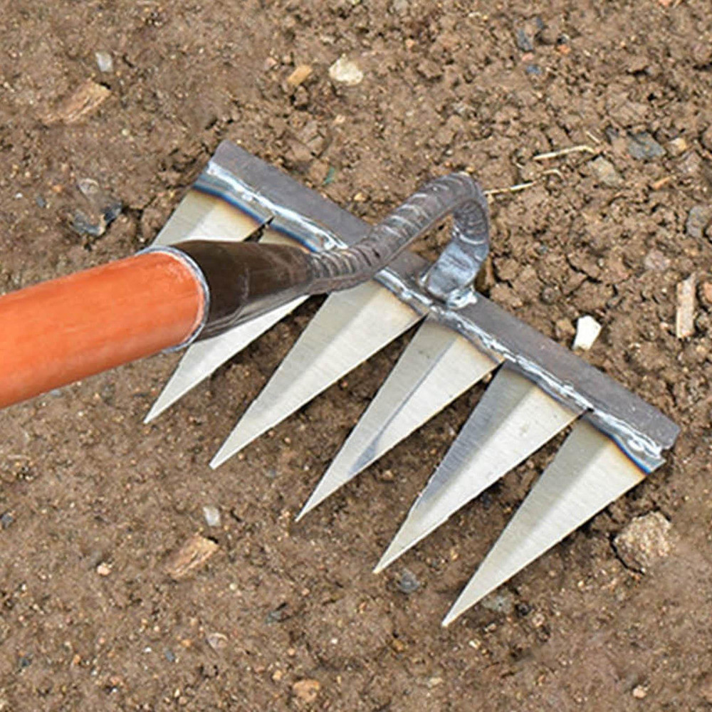 Ferramentas Agrícolas Para Grades De Seis Dentes em Oferta na Shopee