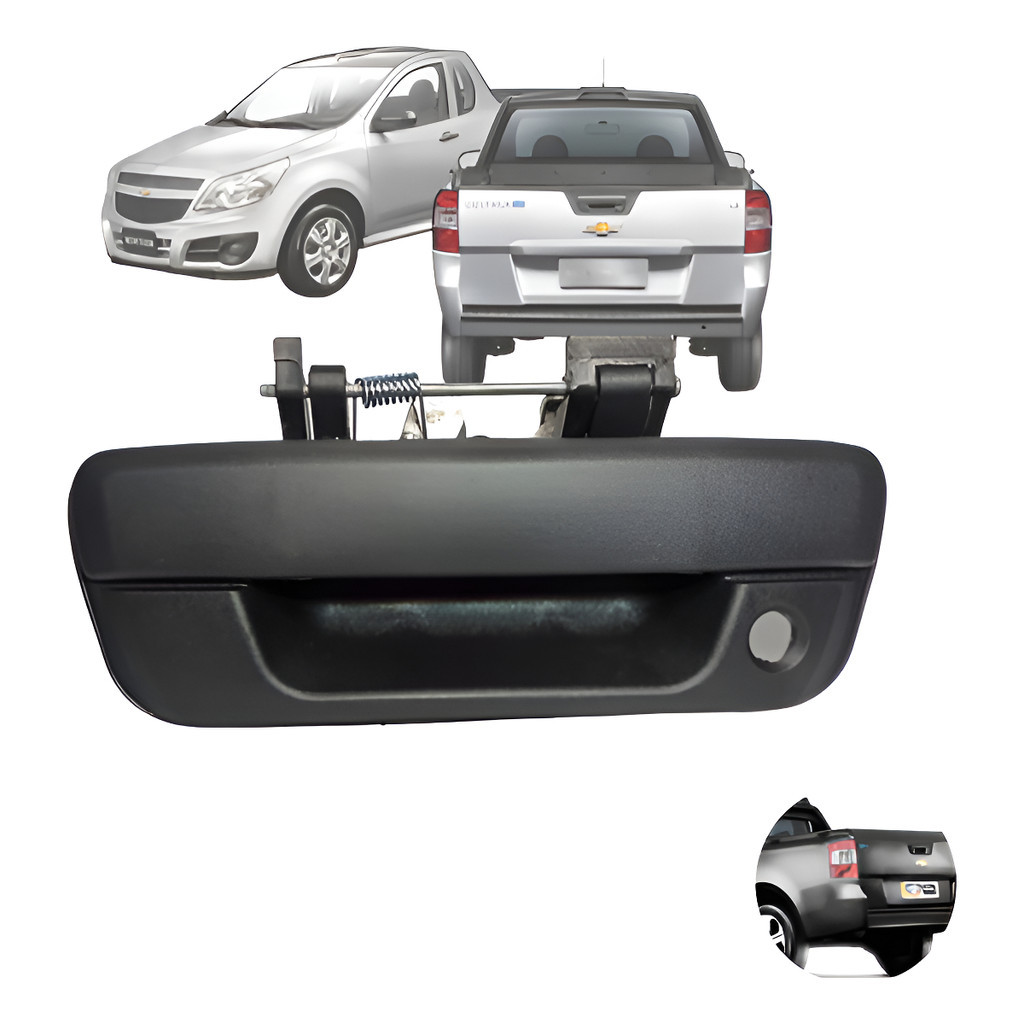 Maçaneta Tampa Traseira Montana Com Furo G1 G2 2003 Até 2021
 em Oferta na Shopee