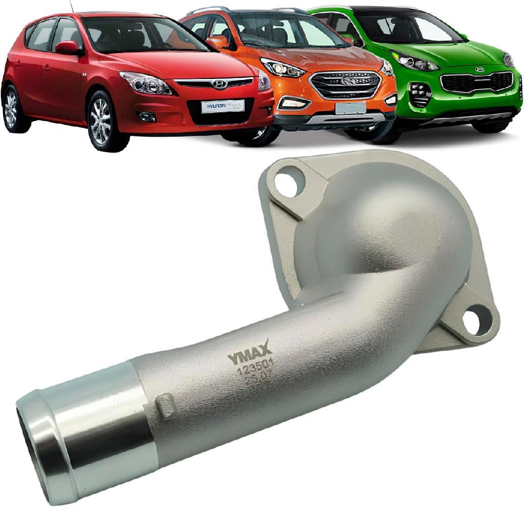Flange Da Válvula Termostática Tucson I30 Ix35 Cerato Soul Sportage 2013 2014 2015 2016 2017 2018 2019 2020 2021 2022