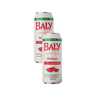 Kit 2 Energético Baly Melancia Zero Açúcar 473ml em Oferta na Shopee