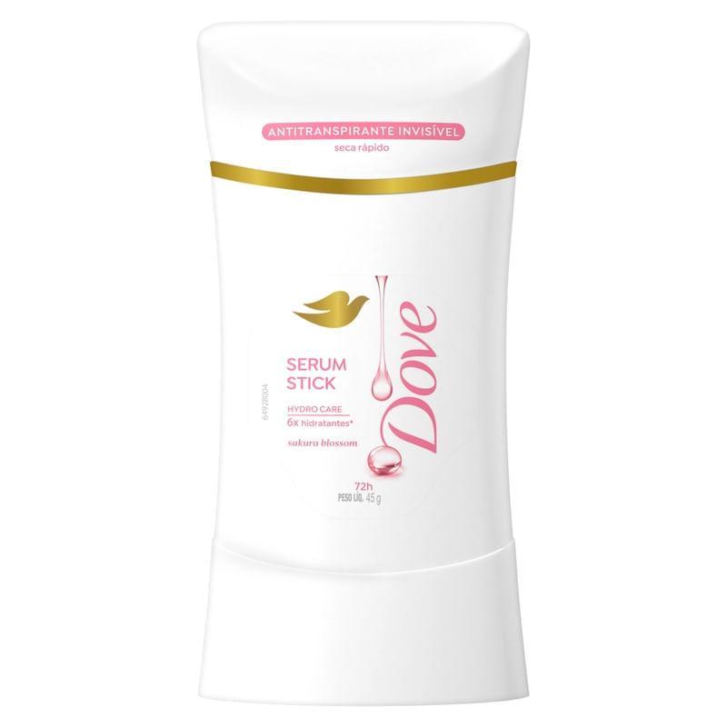 Desodorante Antitranspirante Invisível Dove Sérum Stick Sakura Blossom 45g em Oferta na Shopee
