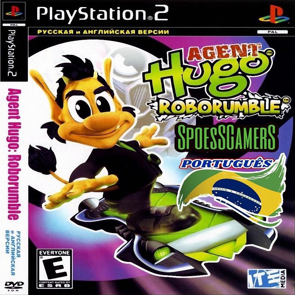 Jogo Ps 2 Agent Hugo Roborumble Ps2 Desbloqueado s
