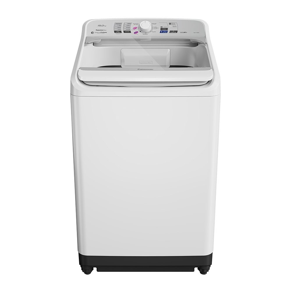 Máquina de Lavar Panasonic NA-F150B1WA - Automática, 15 Kg, Branca