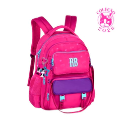 Mochila de Costas com Pochete Removível Rebecca Bonbon Urban Mix - Clio Style Cor:Rosa