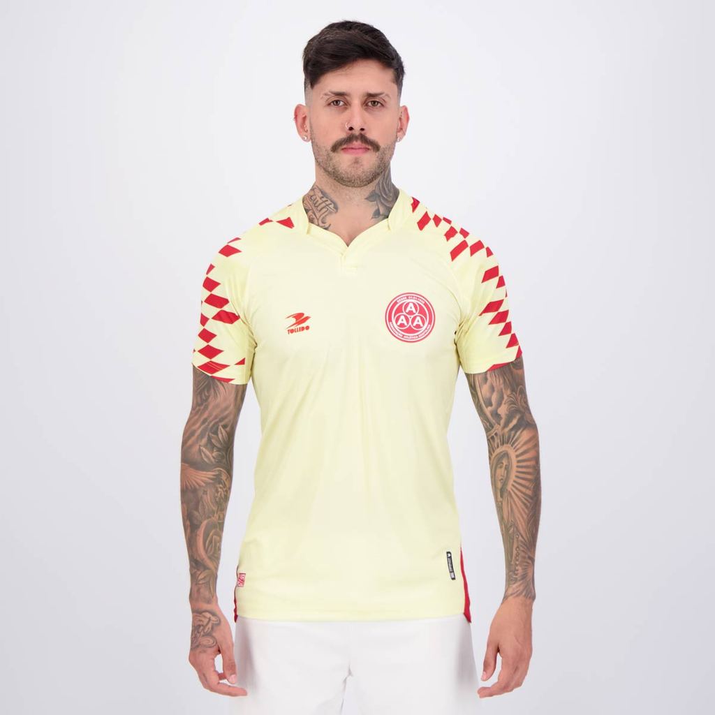 Camisa Tolledo Sports Anapolina III 2025 Amarelo em Oferta na Shopee
