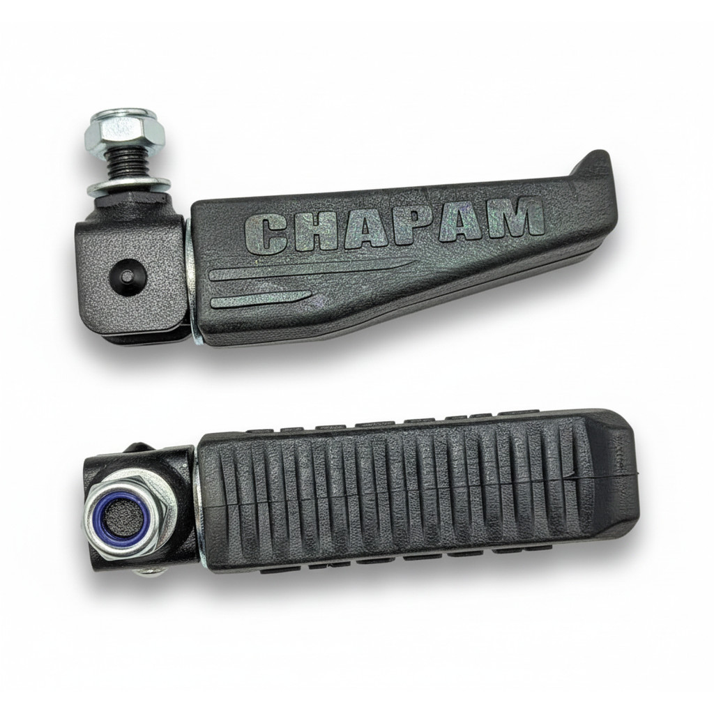 PAR DE PEDALEIRAS ESPECIAIS PARA PROTETOR DIANTEIRO CHAPAM ( UNIVERSAL ) em Oferta na Shopee