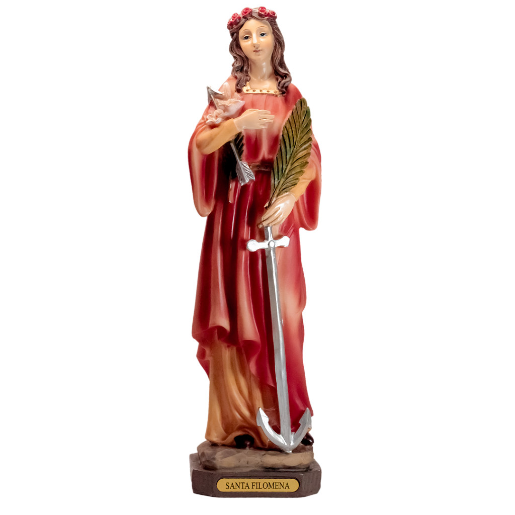 Imagem de Santa Filomena resina 30 cm