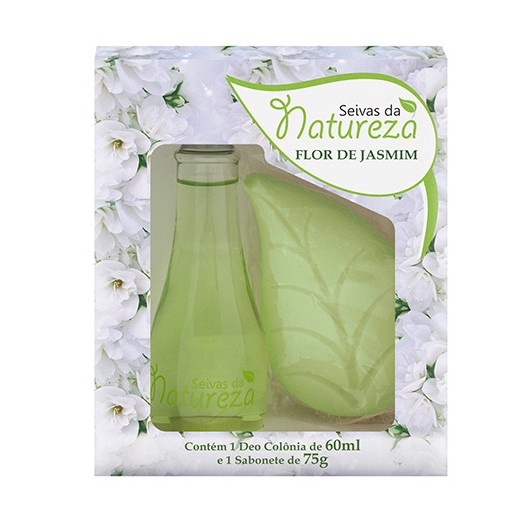 Kit Deo Colonia Jasmim 60ml e Sabonete 75g Aromatica