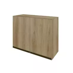 Armário Aéreo de cozinha Dinamarca 80cm 2 Portas Indékes