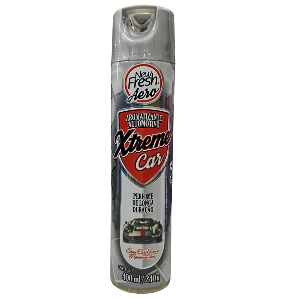 Aromatizante Automotivo Spray New Fresh Xtreme Luxcar 400ml