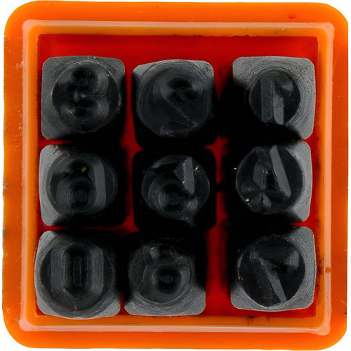 Jogo Marcador Punção Algarismo 2mm Starfer