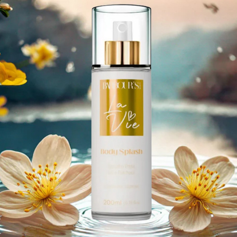 Body Splash La Vie Desodorante Colônia Barbours 200ml Feminino Original Floral