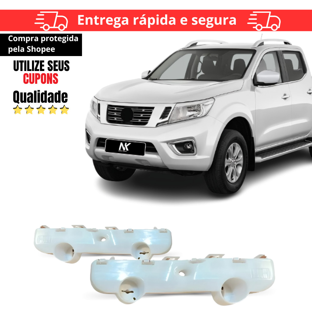 Par/Un Suporte Guia Parachoque Frontier 2017 2018 2019 2020 2021