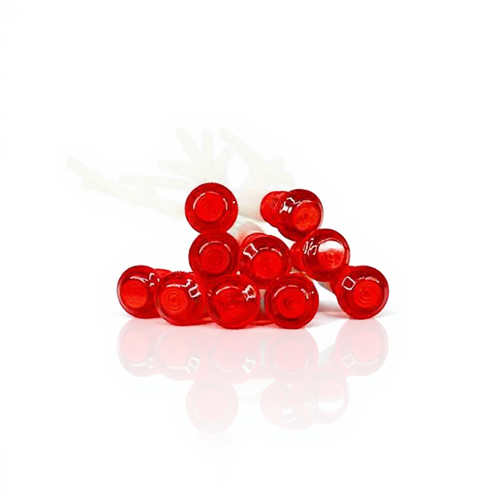 Sinaleiro Olho de Boi Vermelho 110/220V