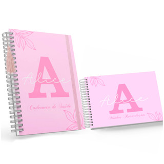 Kit Caderneta De Vacina + Livro Do Bebê Feminino em Oferta na Shopee