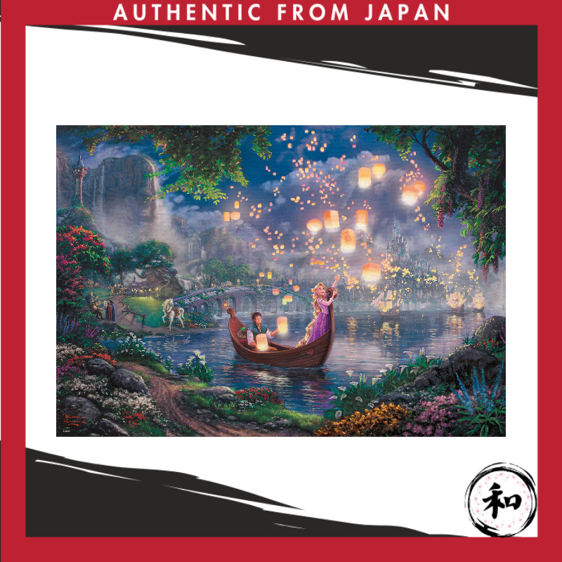 Tenyo (Tenyo) Made in Japan 1000-piece Jigsaw Puzzle Disney Thomas Kinkade Tangled Rapunzel (51 x 73.5 cm) D-1000-488