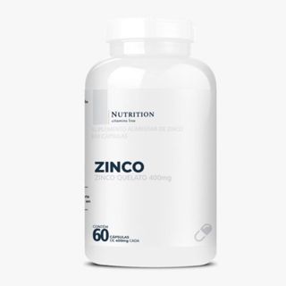 Zinco Quelato 60 cápsulas Nutrition Labs em Oferta na Shopee
