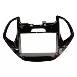 Moldura 7 Polegadas Ford Ka 2014 A 2018 Black Piano Resistente Com Encaixe Fácil